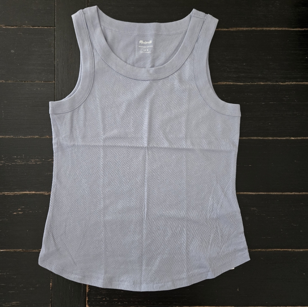 NWT Madewell Softfade Cotton Tank